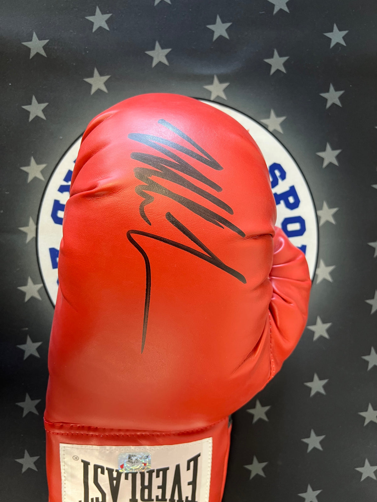 Mike Tyson Autographed Glove
