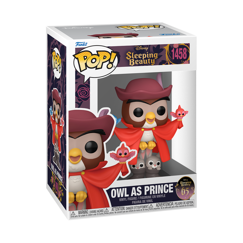 Owl As Prince Funko Pop Sleeping Beauty 1458 W/ Protector