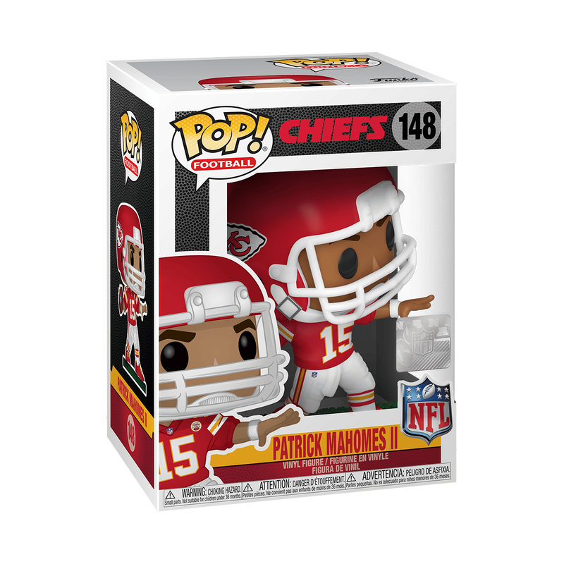 Patrick Mahomes II Funko Pop 148 W/Protector