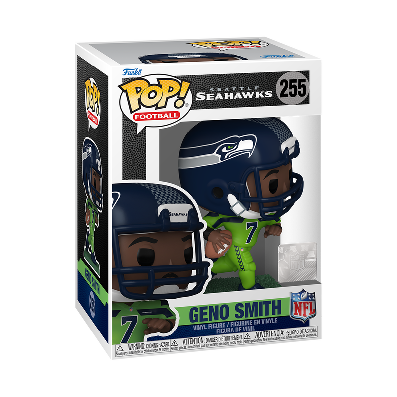 Geno Smith Funko Pop NFL 255 W/ Protector