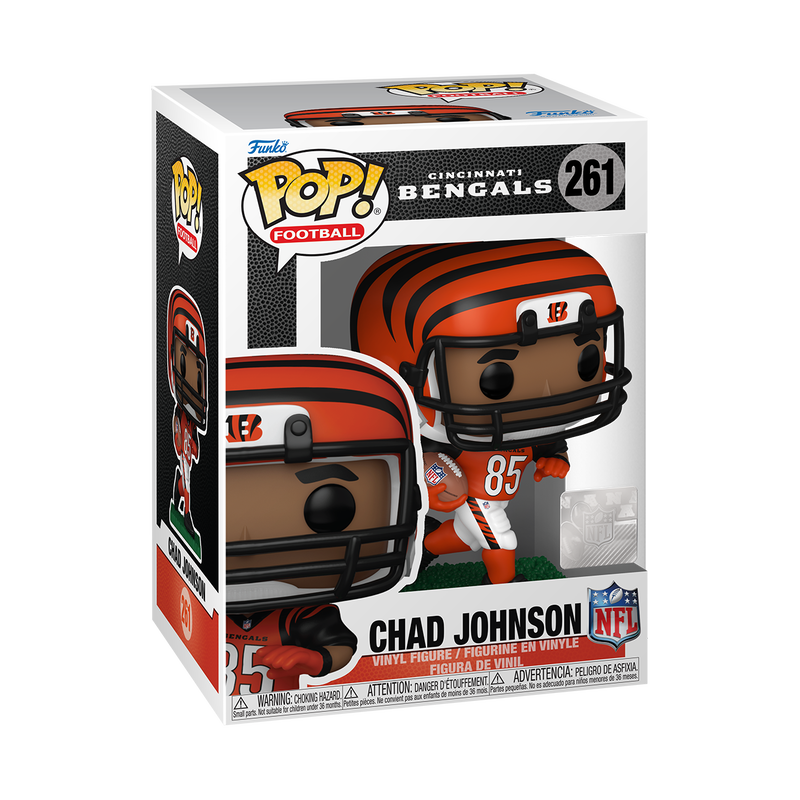 Chad Johnson (85) Funko Pop NFL 261 w/ Protector