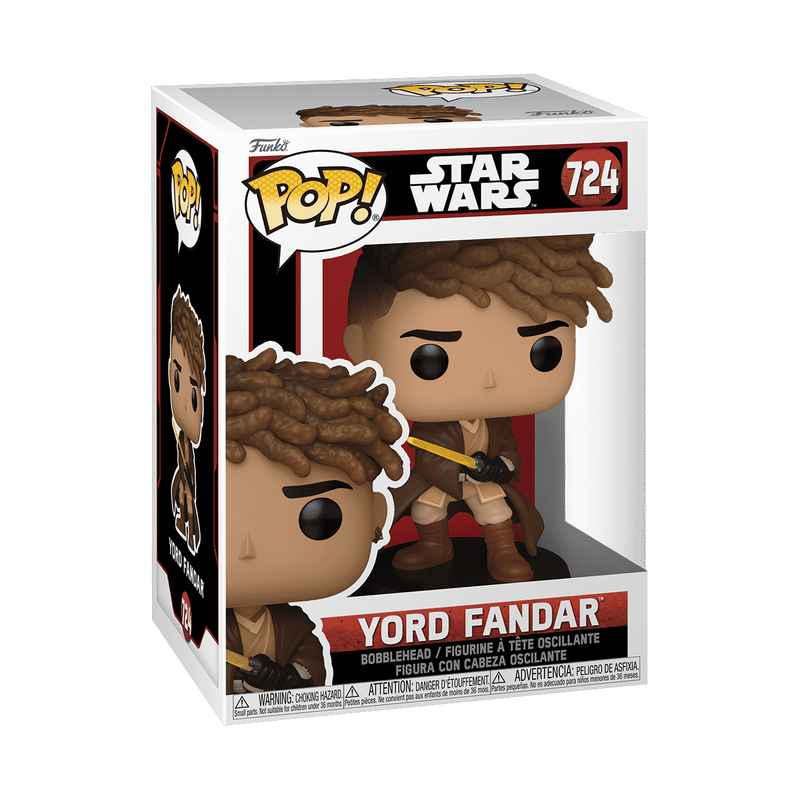 YORD FANDAR Funko Pop Star Wars 724 W/ Protector