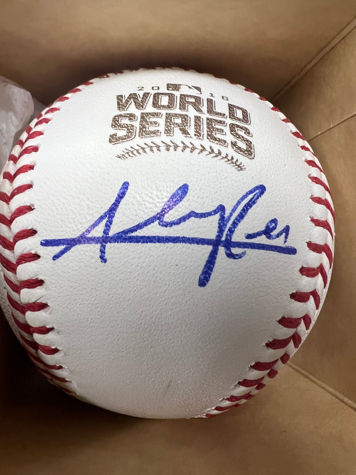 Addison Russell Autographed Baseball JSA COA