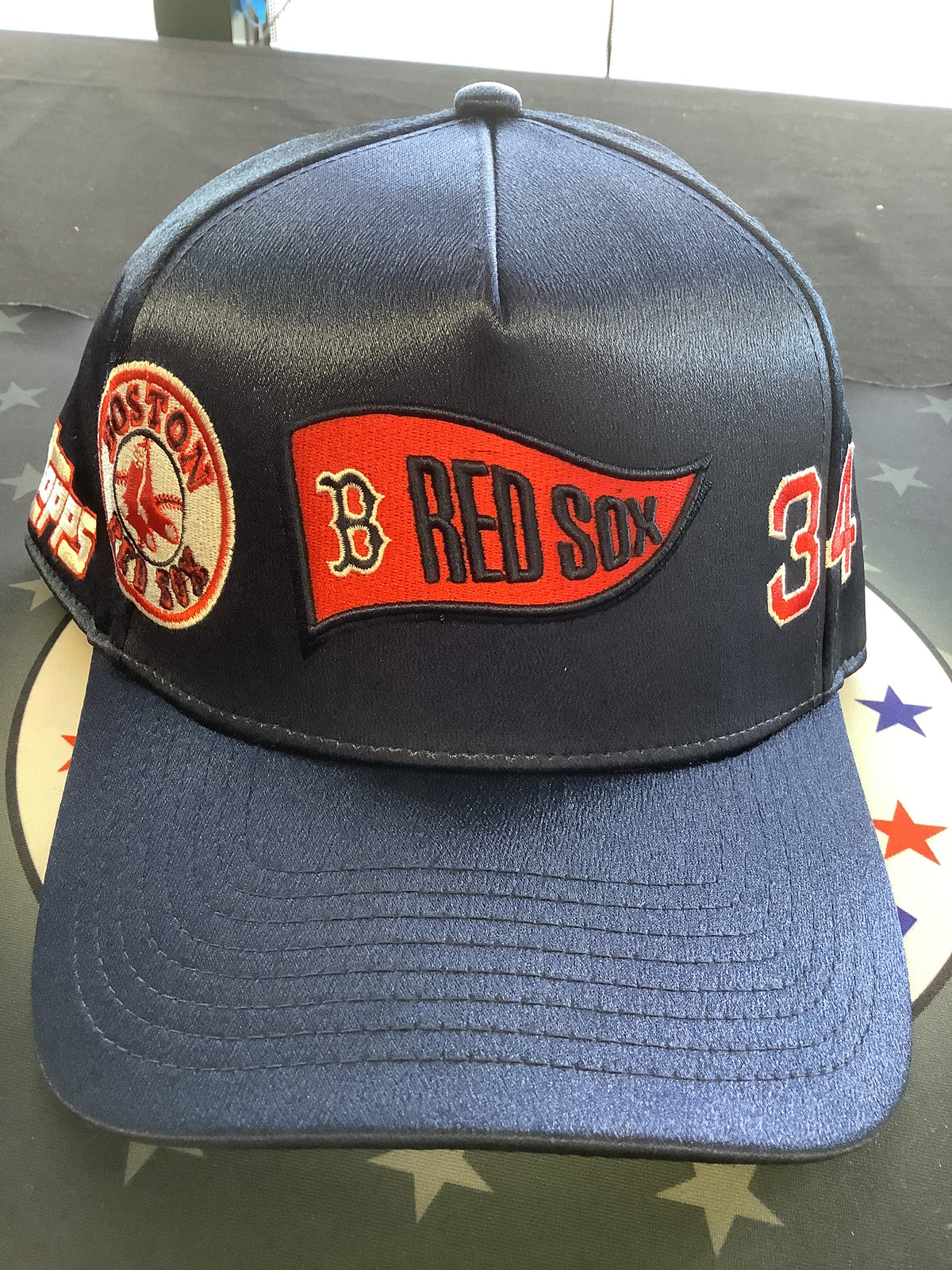 2025 Lids x Topps Fanatics Player Chase Series 2 David Ortiz Pro Pinch Hat #34 Red Sox