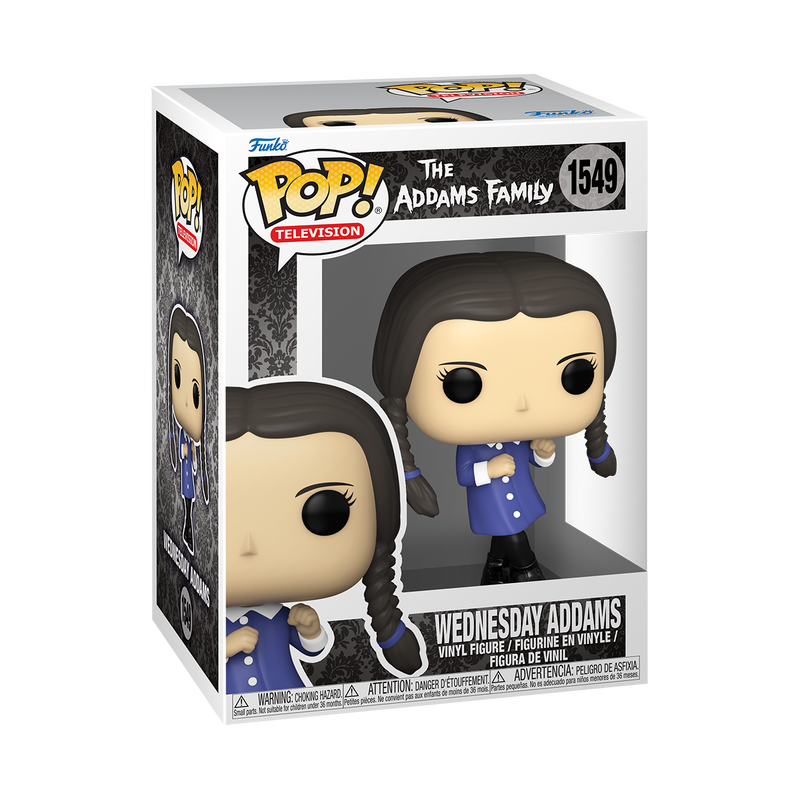 Wednesday Addams Funko Pop 1549 W/ Protector