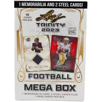 2023 Leaf Trinity Football Mega Box