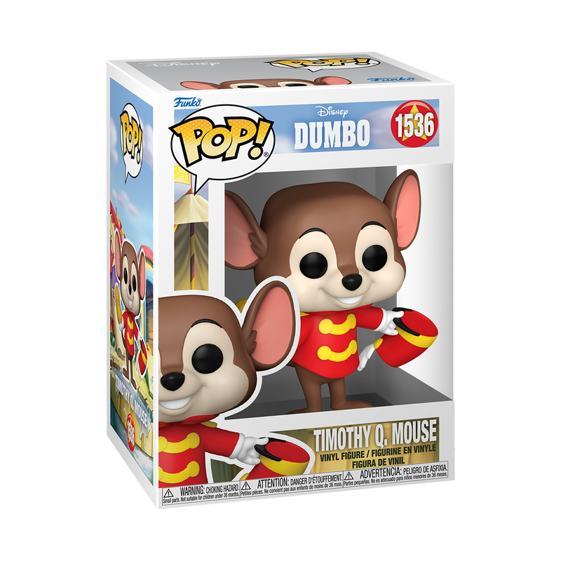 Timothy Q. Mouse Funko Pop Disney: Dumbo 1536 w/ Protector