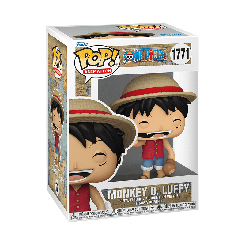 MONKEY D. LUFFY Funko Pop One Piece 1771 W/ Protector