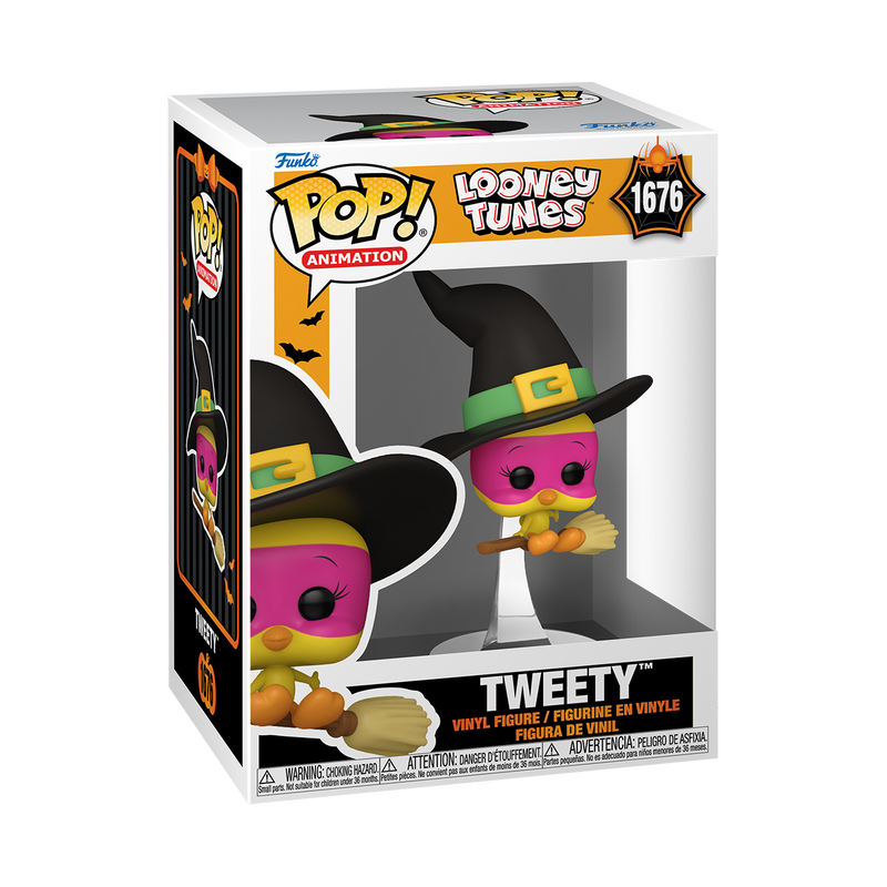 Tweety in Witch Costume Funko Pop Loony Tunes 1676 w/ Protector