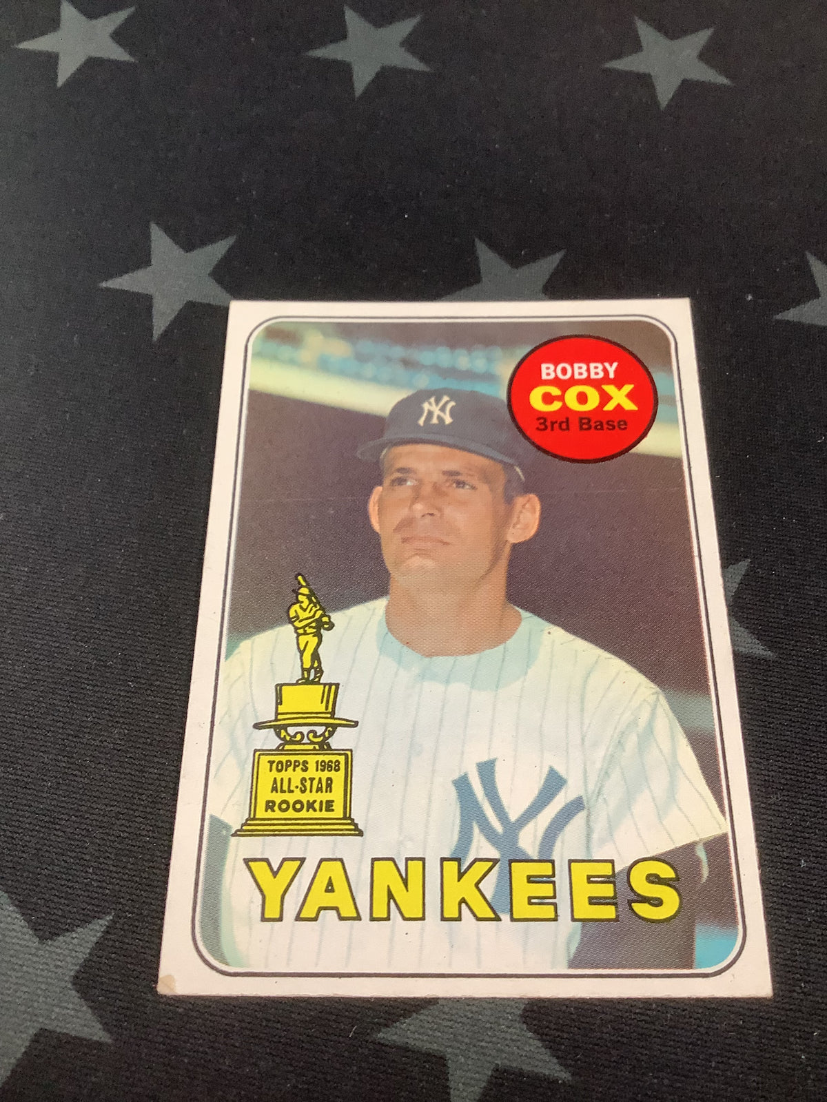 1969 Topps Bobby Cox 237 Yankees