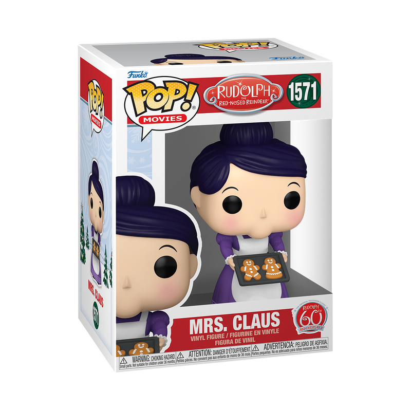 Mrs. Claus (60th Anniversary) Funko POP Movies 1571 W/ Protector