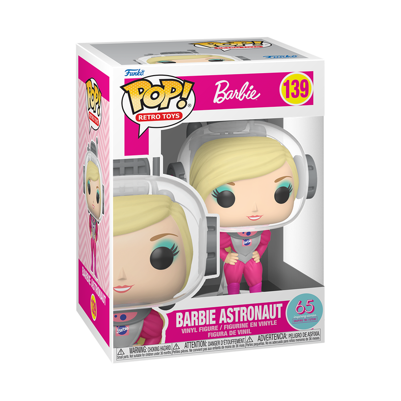 Barbie Astronaut Funko Pop 139 W/ Protector