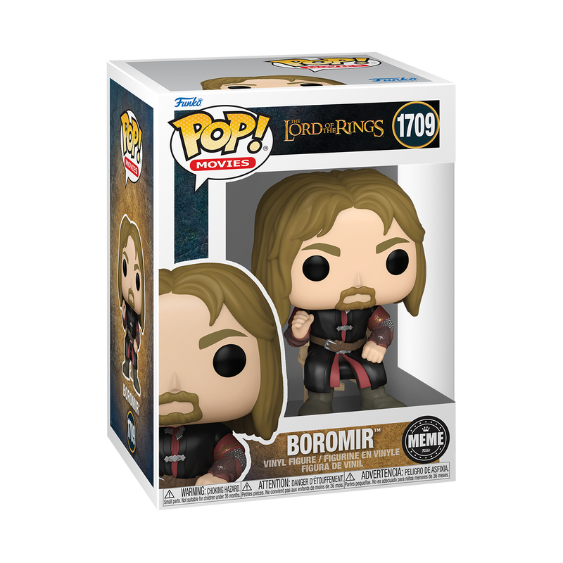 BOROMIR Funko Pop LOTR 1709 (ONE DOES NOT SIMPLY MEME) W/ Protector