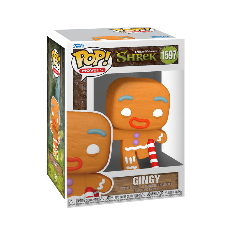 Gingy Funko Pop Shrek 1597 W/ Protector