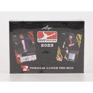 2023 Leaf Goal Soccer Hobby Box with 1 Holiday pack
