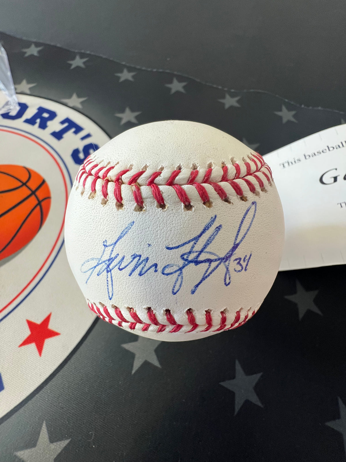 Gavin Floyd Autographed Baseball  OMLB White Sox