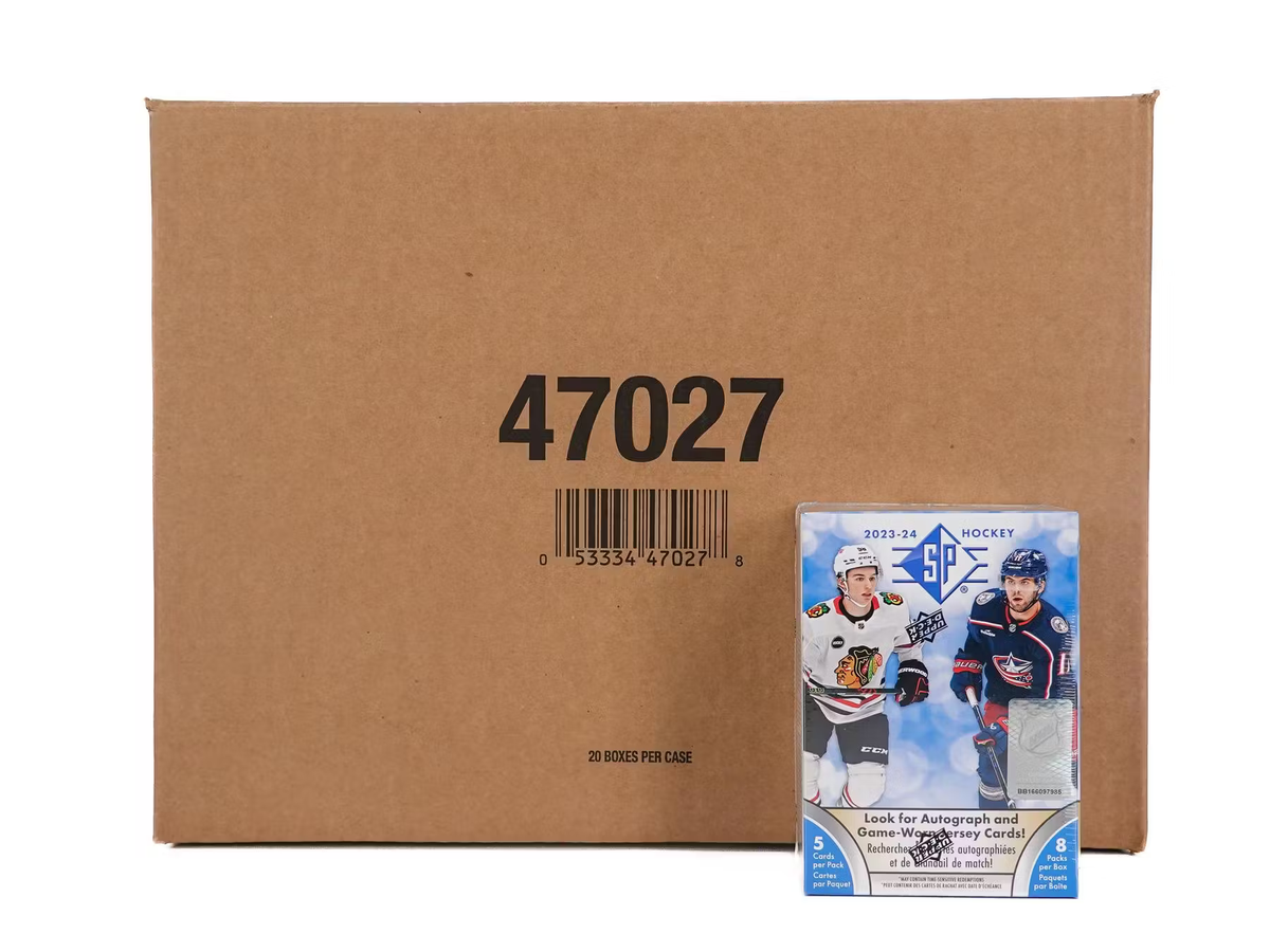 2023-24 Upper Deck SP Hockey Blaster 20 Box Case