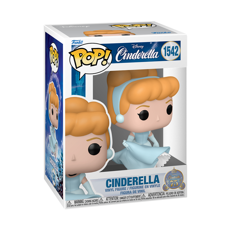 Cinderella (75th Anniversary) Funko Pop! Disney 1542 w/ Protector