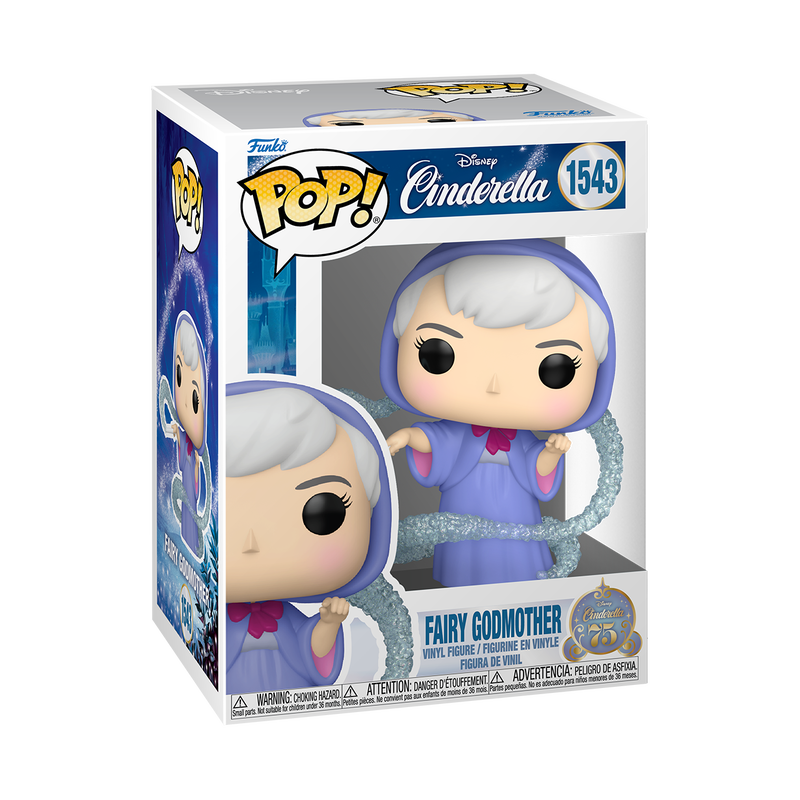 Fairy Godmother (75th Anniversary) Funko Pop Cinderella 1543 w/ Protector