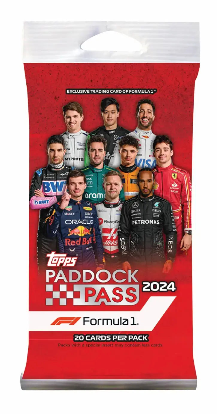 2024 Topps Paddock Pass Formula 1 Fat Pack