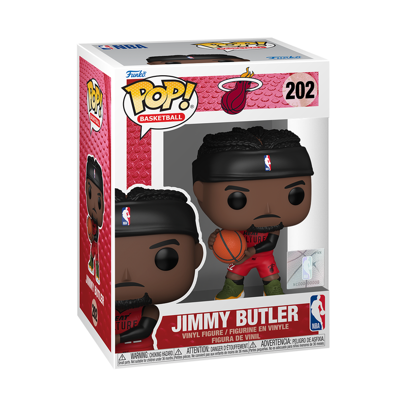 Jimmy Butler (2024 City Edition Uniform) Funko Pop Basketball 202 w/ Protector