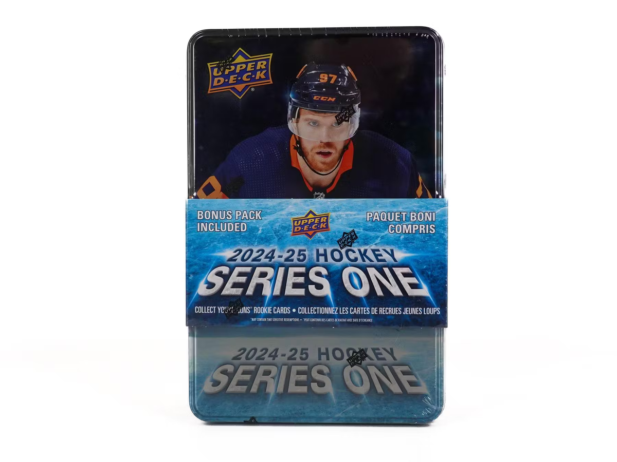 2024-25 Upper Deck Series 1 Hockey Retail Tin