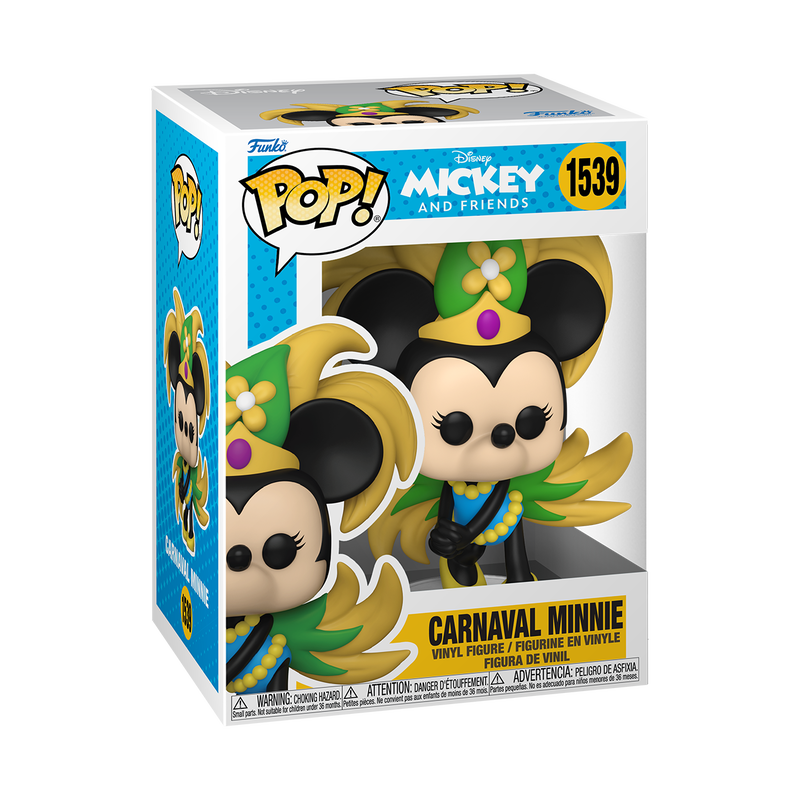 Carnaval Minnie Funko Pop! Disney 1539 w/ Protector