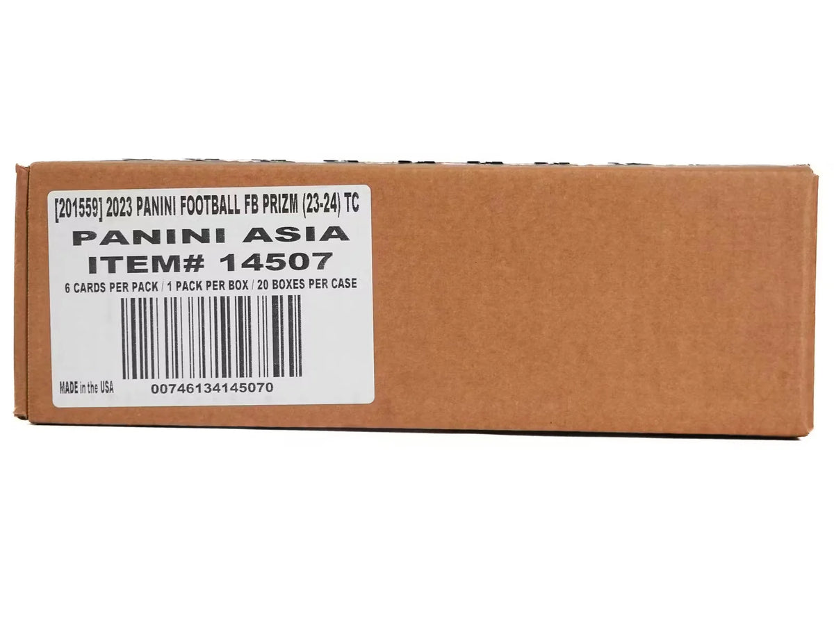 2023 Panini Prizm Football Asia 20 Box Case