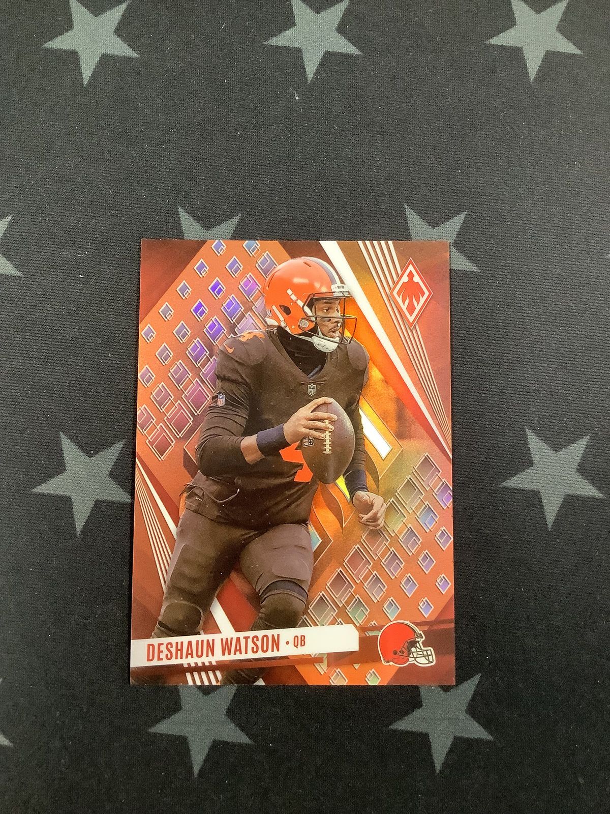 2023 Panini Phoenix Football Deshaun Watson Orange /75 No. 14