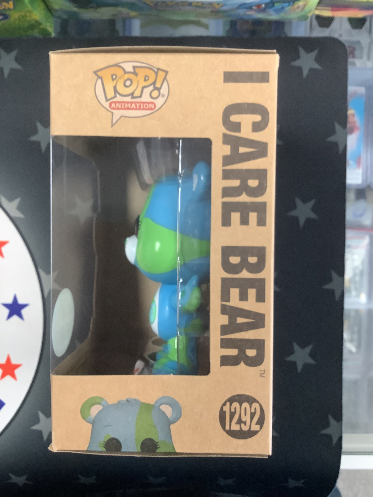 I Care Bear Funko Pop 2023 Earth Day Walmart Exclusive 1292 w/ Protector