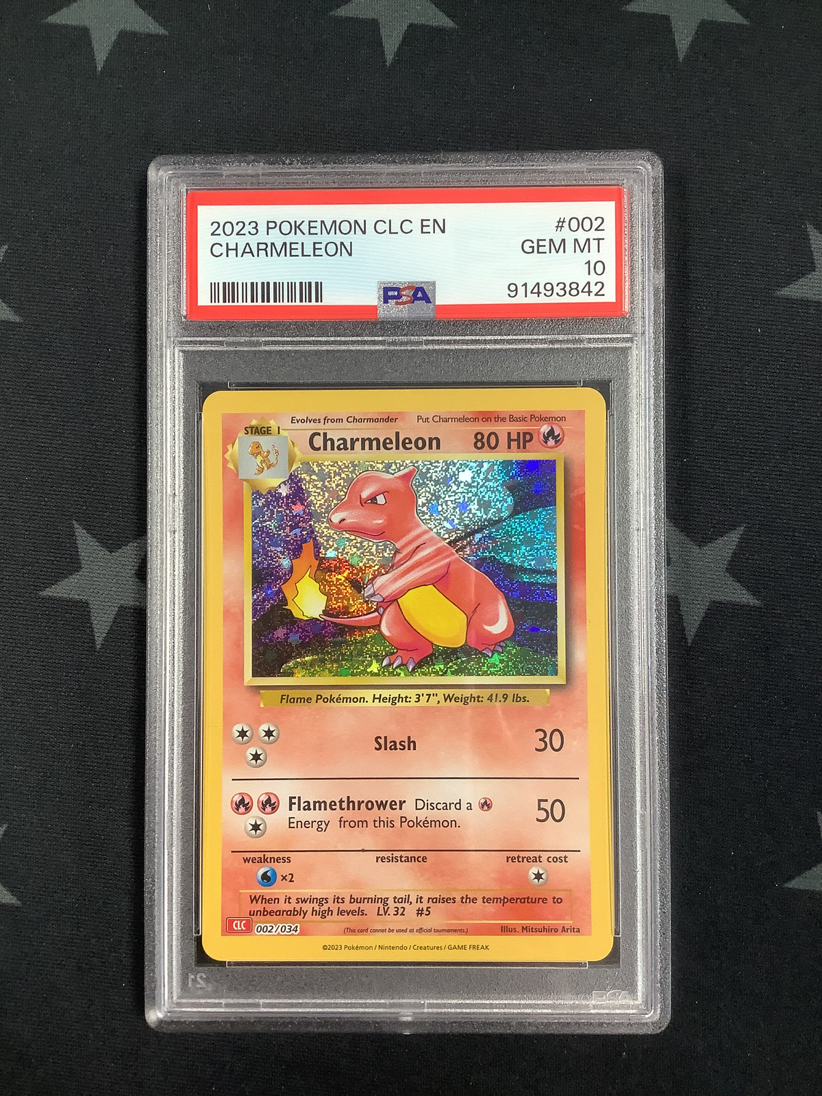 2023 POKEMON CLC EN CHARMELEON #002 PSA GEM MT 9 91493842