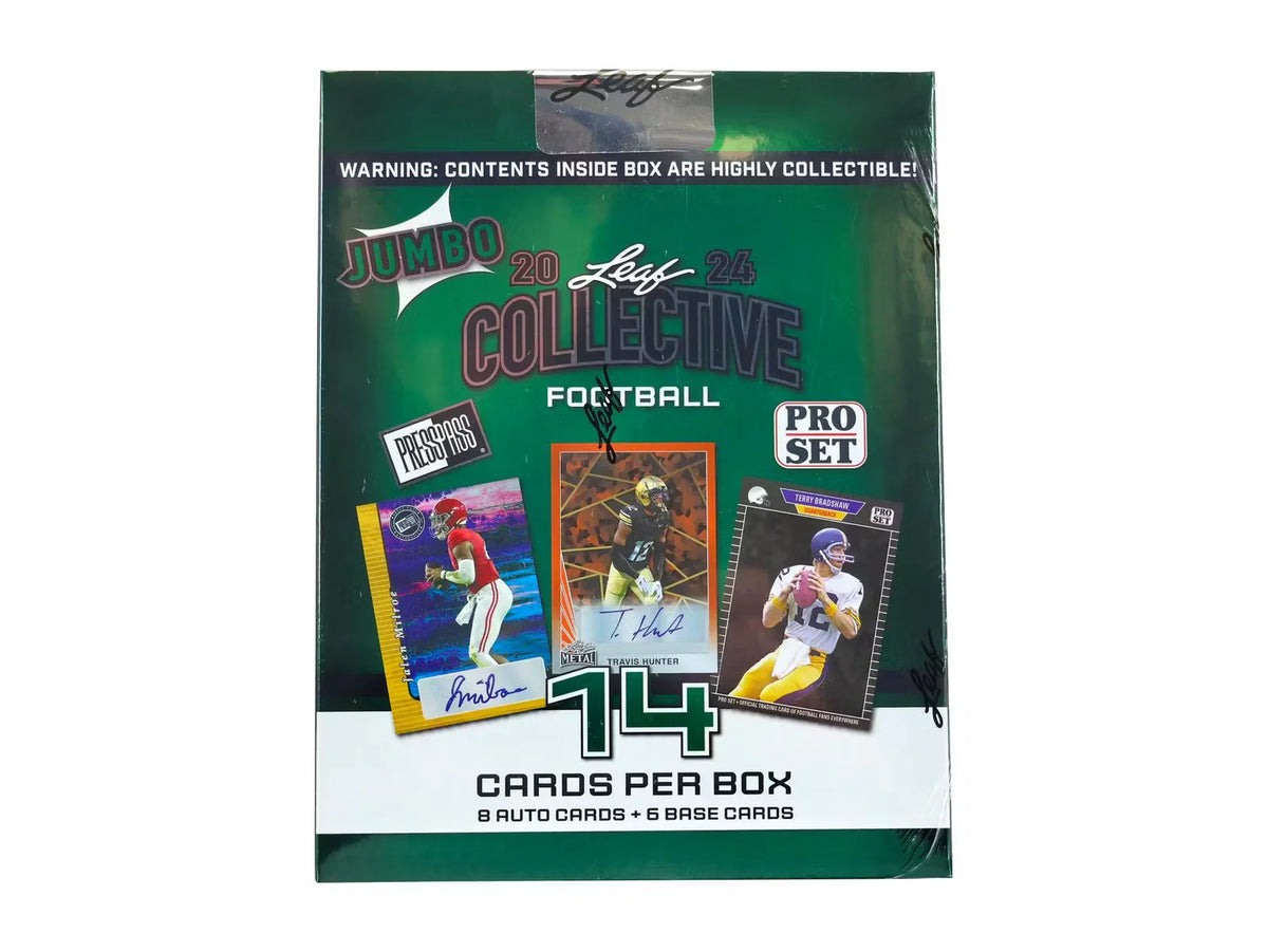 2024 Leaf Collective Football Jumbo Box
