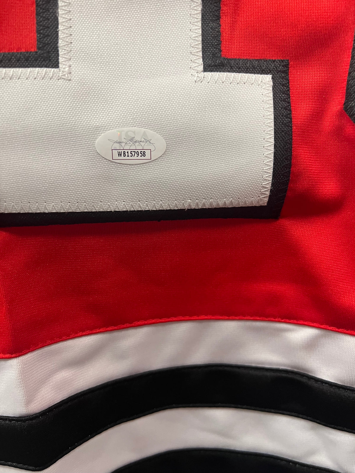 Daniel Carcillo Autographed Jersey "Car Bomb" Inscribed w/ JSA COA