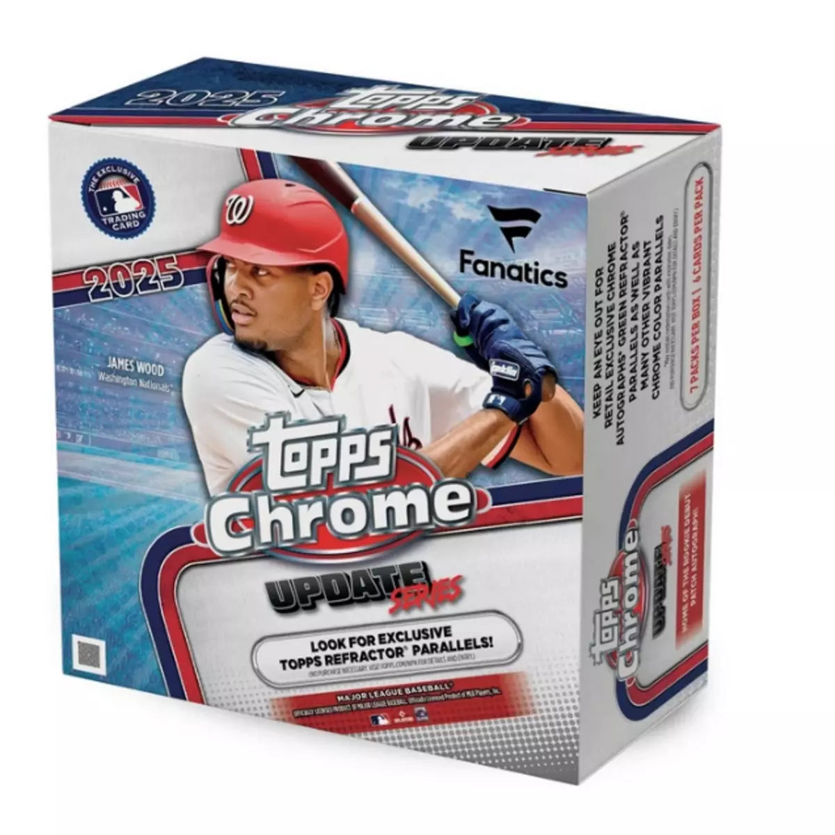 2025 Topps Chrome Update Series Baseball Mega Box (Fanatics)