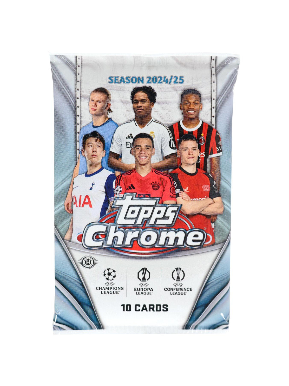 2024-25 Topps Chrome UEFA Club Competitions Soccer Jumbo Pick Your Pack