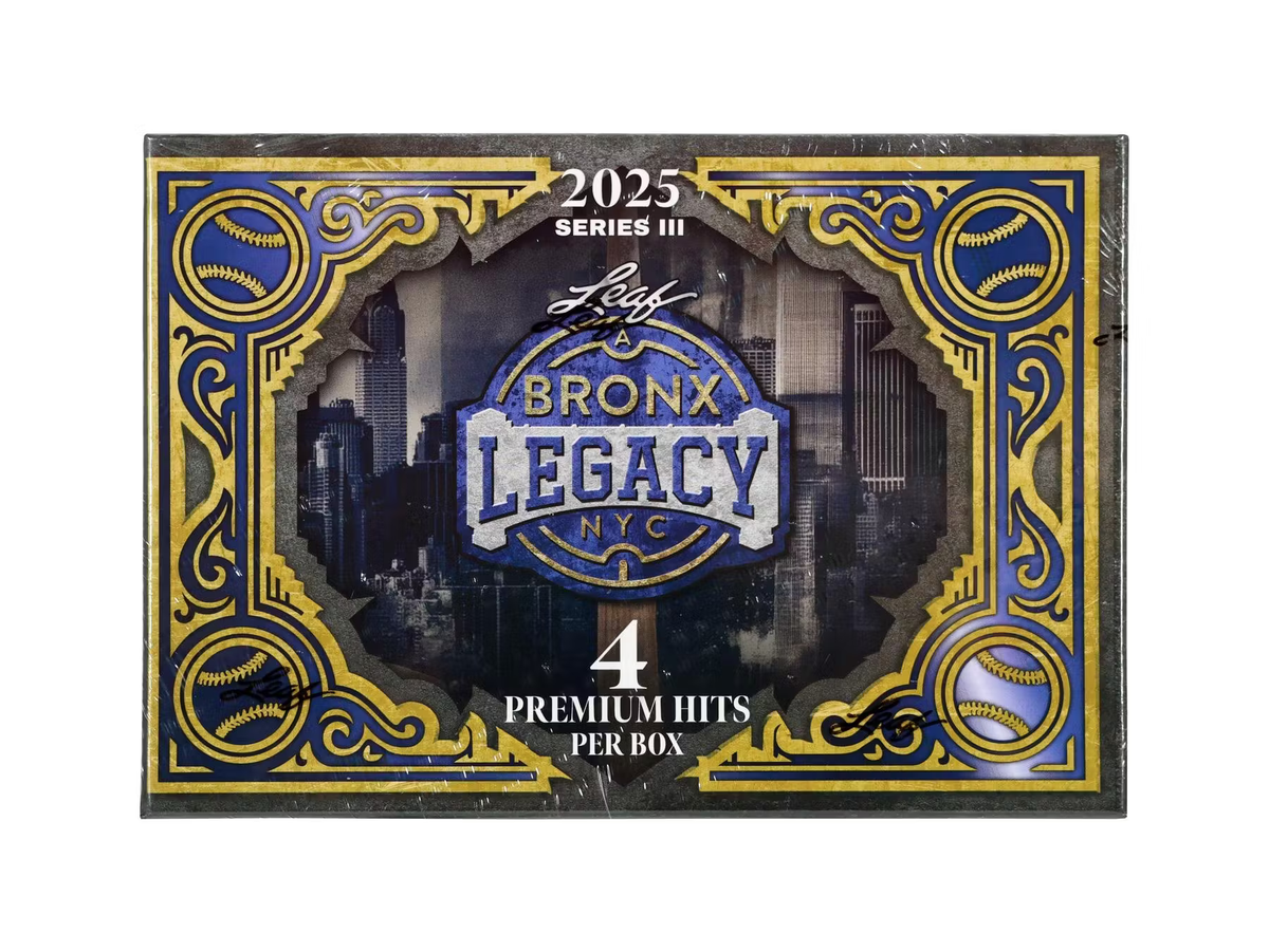 2025 Leaf A Bronx Legacy Baseball Hobby Box *PRESALE*