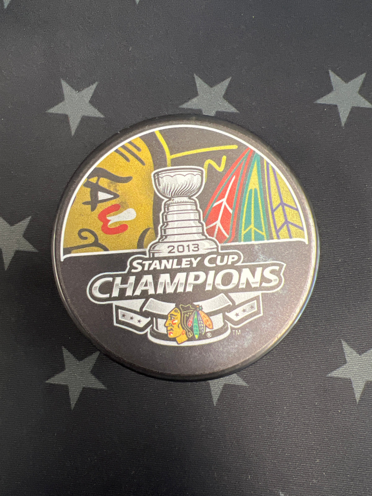 Chicago Blackhawks 2013 Stanley Cup Champions Hockey Puck