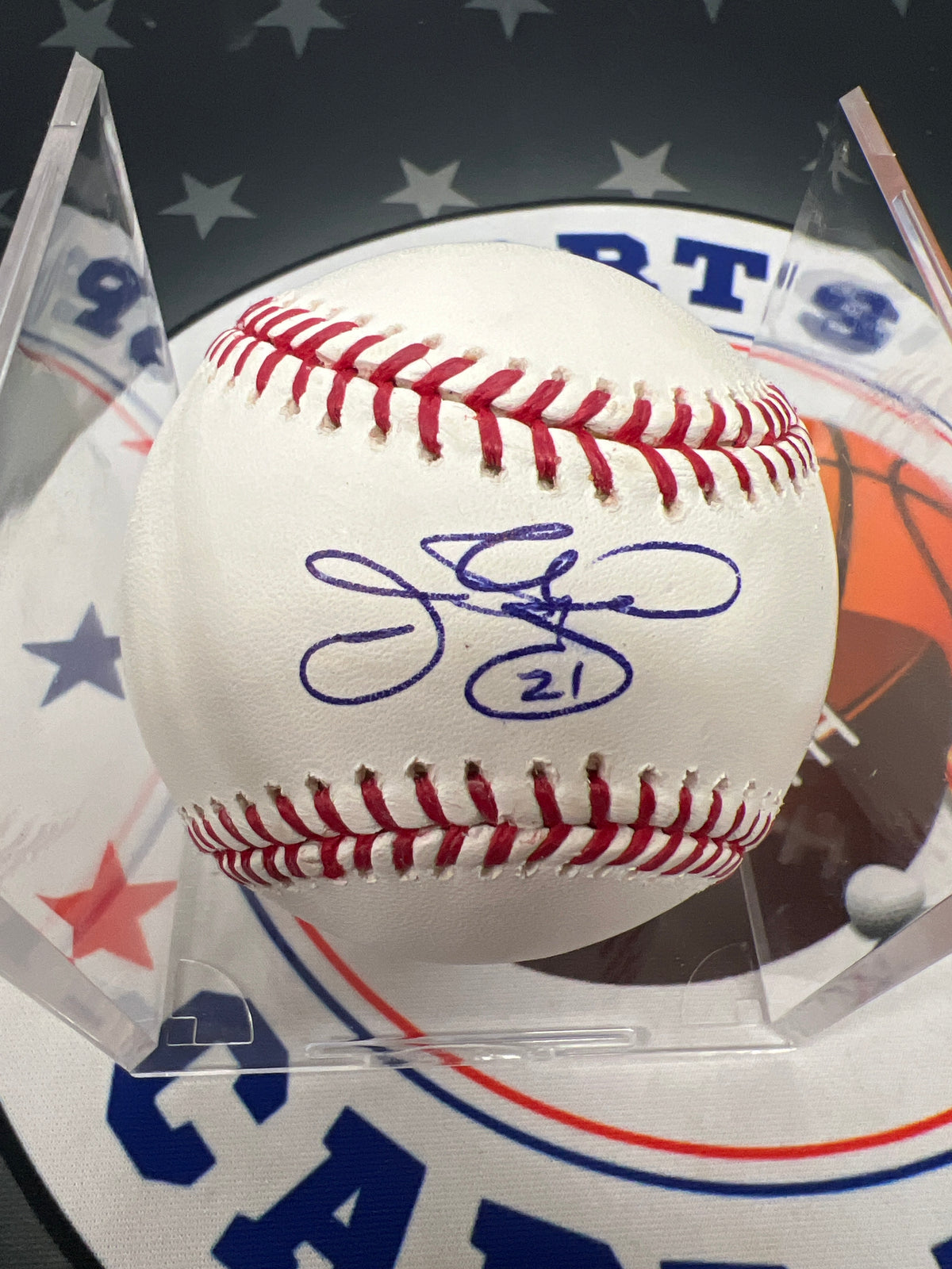 Jason Marquis Autographed Baseball OMLB Certified Authentic