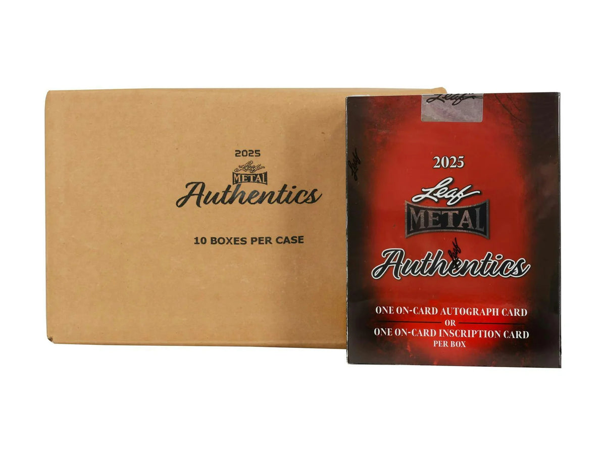 2025 Leaf Metal Authentics Multi Sport 10 Box Case