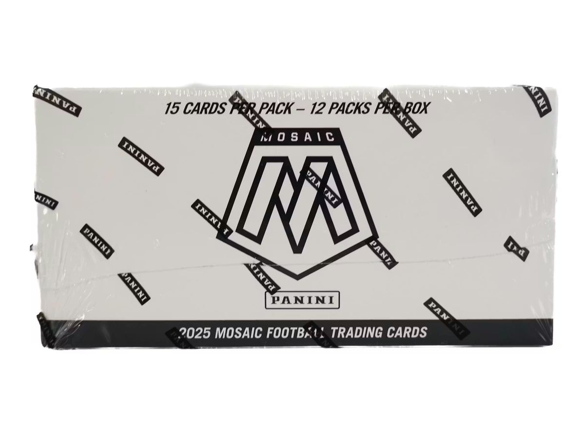 2025 Panini Mosaic Football Fat Pack Display Box