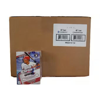 2025 Topps Chrome Update Series Baseball Blaster 40-Box Case