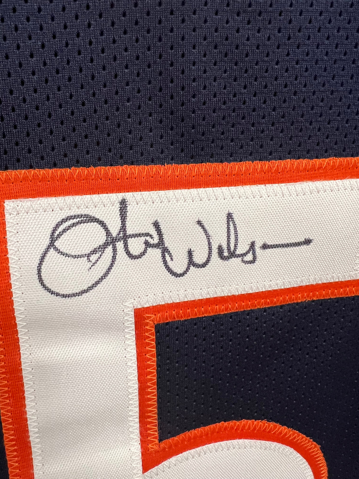 Otis Wilson Signed Custom Bears Jersey - JSA Certified