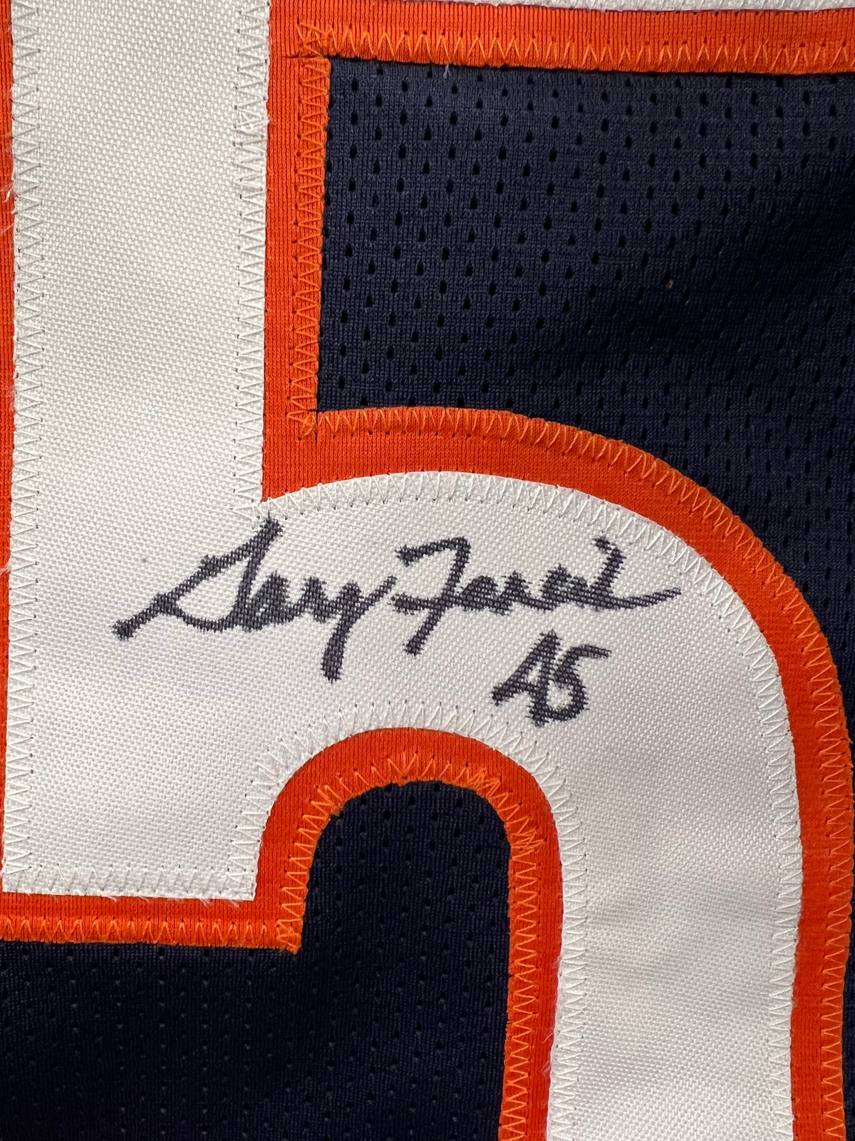 Gary Fencik Signed Custom Bears Jersey - JSA Certified
