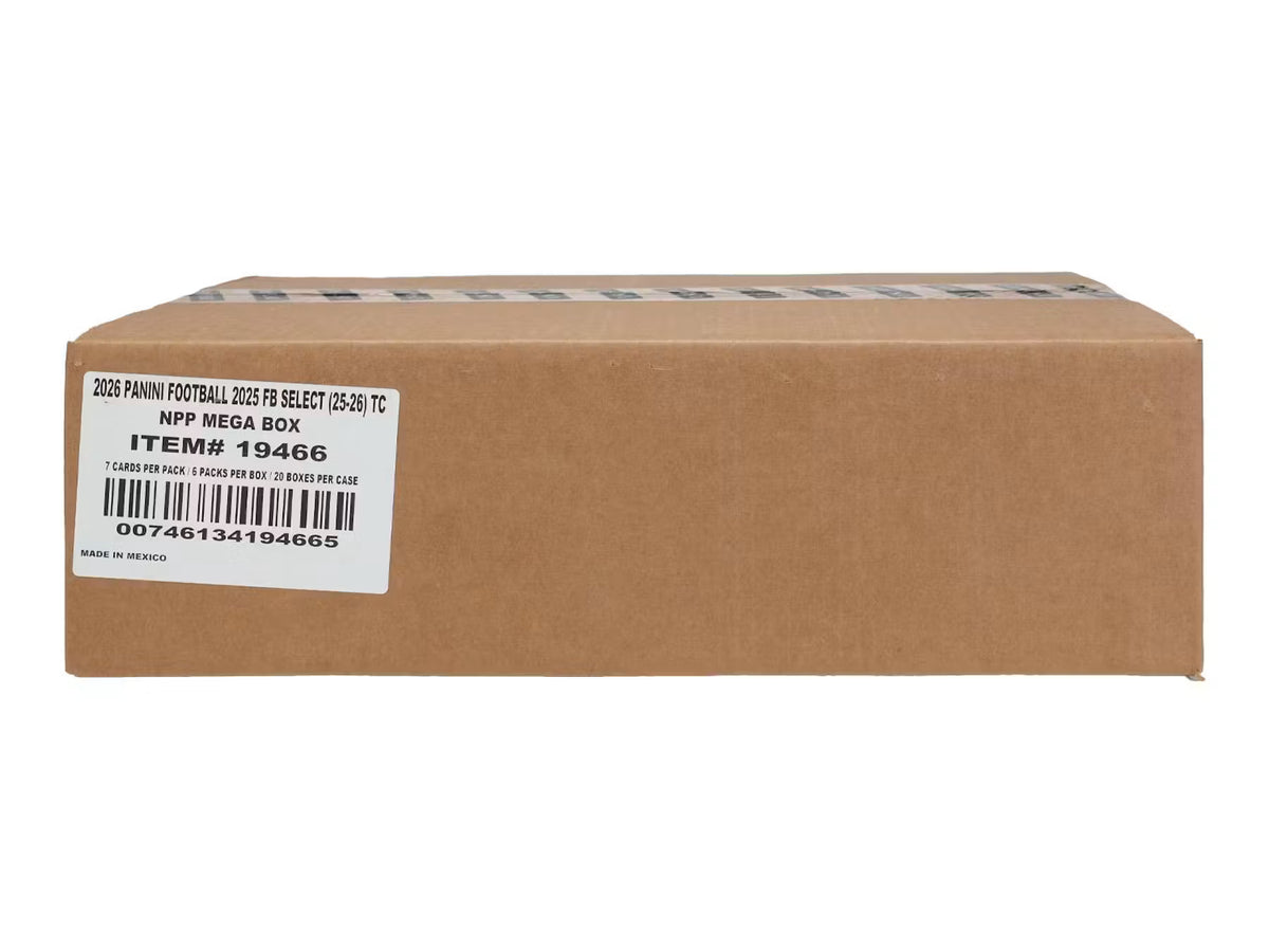 2025 Panini Select Football Mega 20 Box Case (Pink Prizm Shock Parallels!)