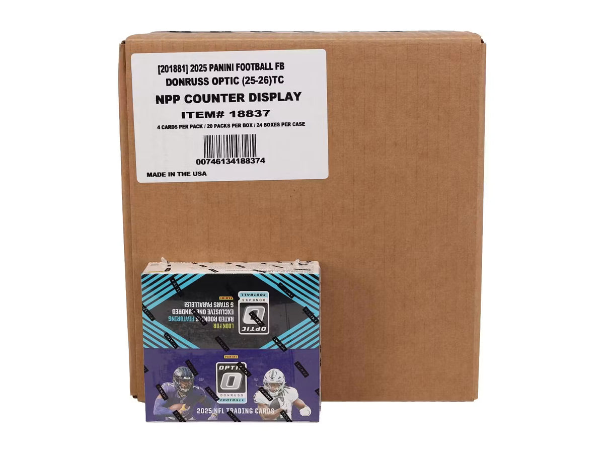 2025 Panini Donruss Optic Football Retail 24 Box Case