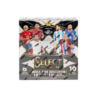 2025-26 Panini Select Road to FIFA World Cup Soccer Mega Box