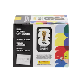 2026 Panini FIFA World Cup Soccer Sticker 50-Pack Box