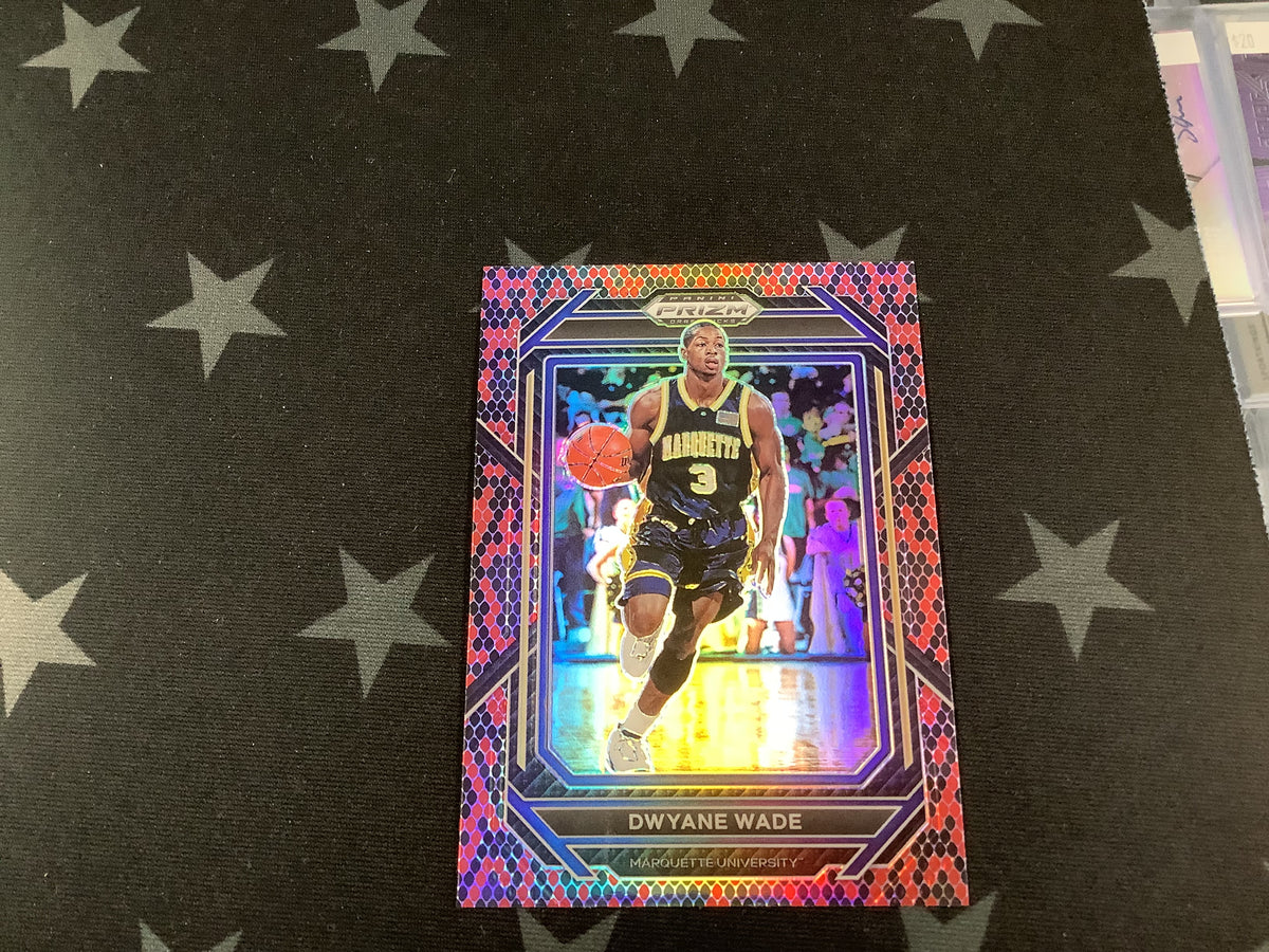 2023 Prizm Draft Picks Dwyane Wade Snakeskin Prizm