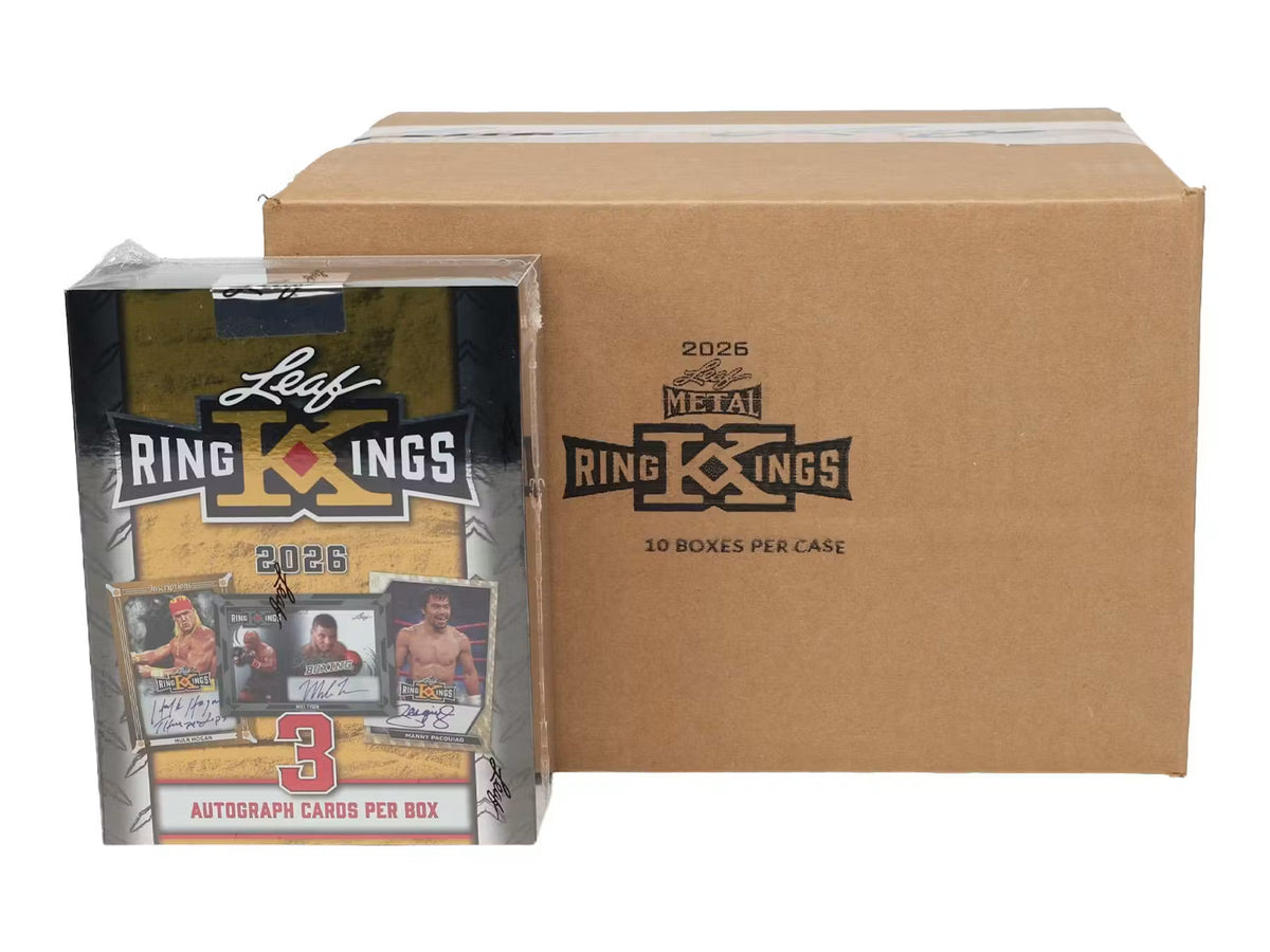 2026 Leaf Metal Ring Kings Box 10 Box Case