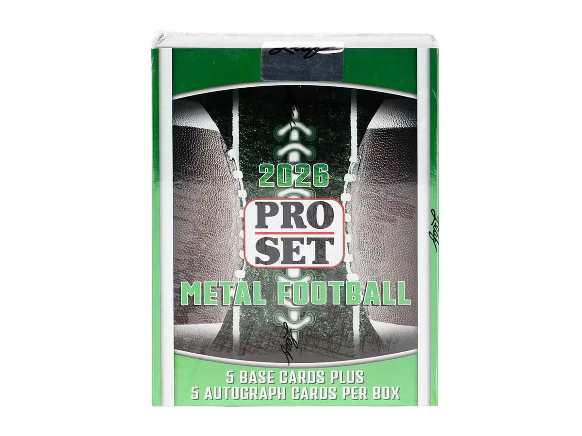2026 Pro Set Metal Football Hobby Box